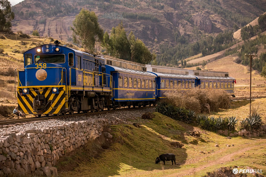 Bahnfahrt nach Machu Picchu - Expedition 2. Klasse von Peru Rail.