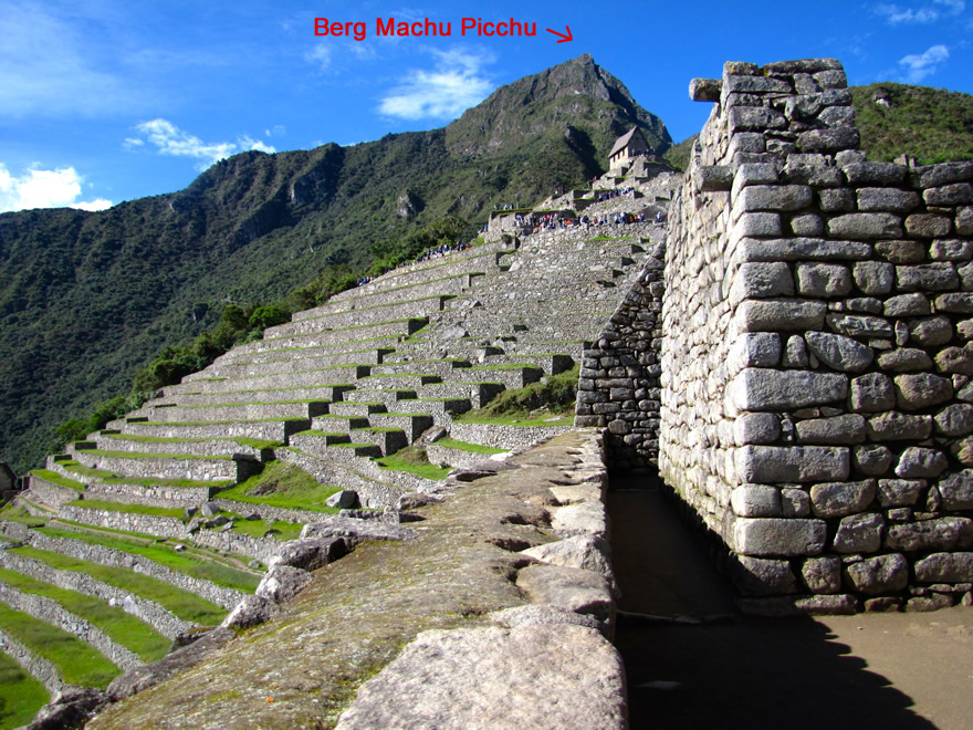 Besteigung Berg Machu Picchu