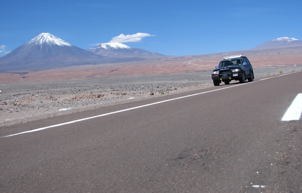 Strasse nach San Pedro de Atacama