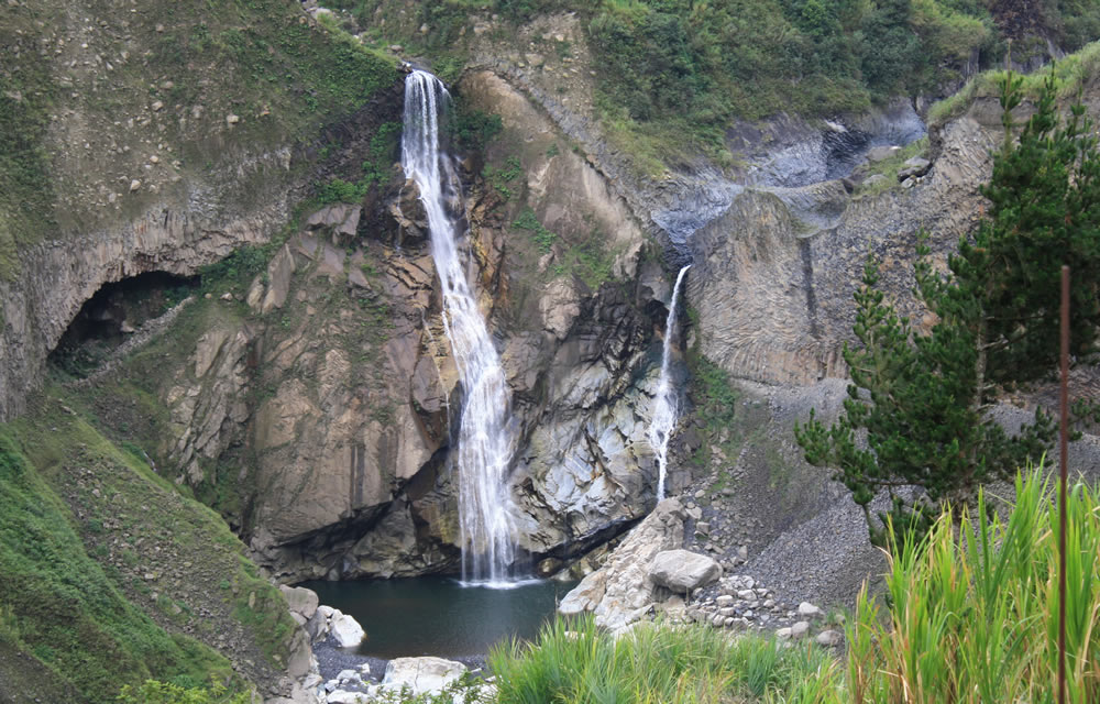 Wasserfälle bei Baños