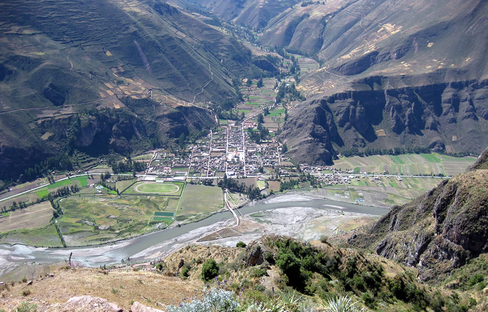 Blick ins Heilige Tal der Inkas