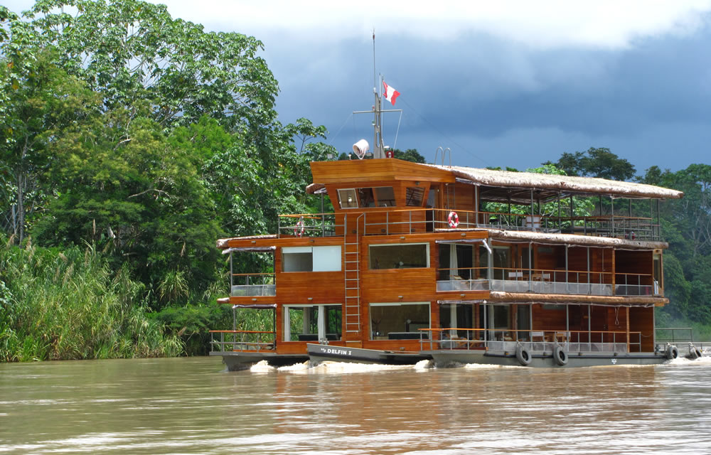 Delfin I - Amazonas Flussfahrt Iquitos Peru