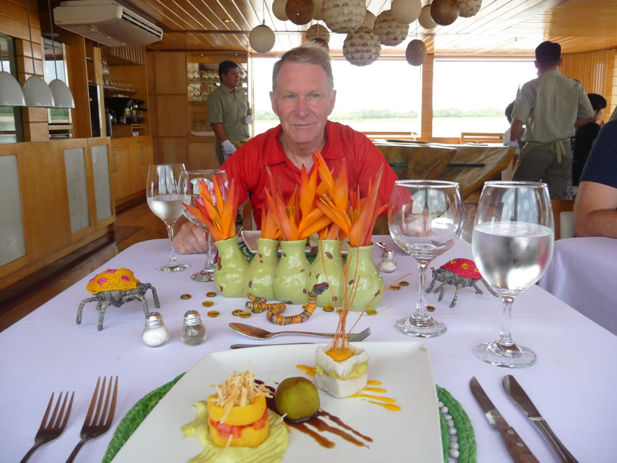 RuediHügli auf dem Delfin II in Peru