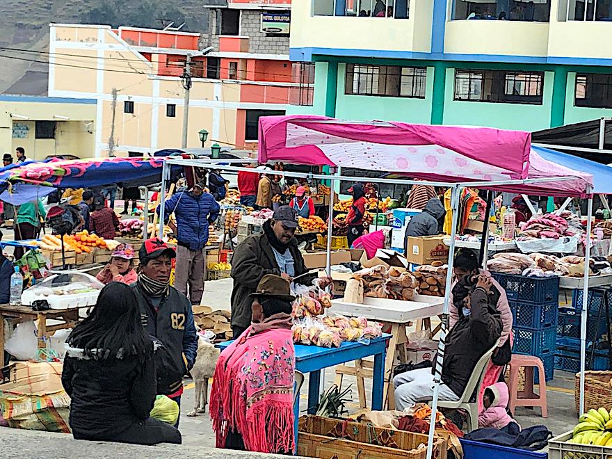 Ecuador Rundreise nach Corona: Samstagsmarkt