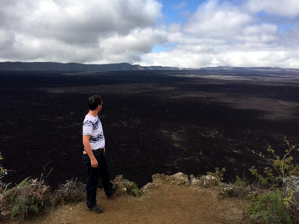 Galapagos Vulkan Sierra Negra auf Isabela