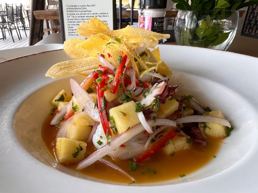 Ceviche Tropical - Essen in Nordperu Mancora