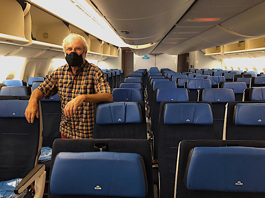 Galapagos Reise während Corona - KLM Flug Guayaquil - Amsterdam