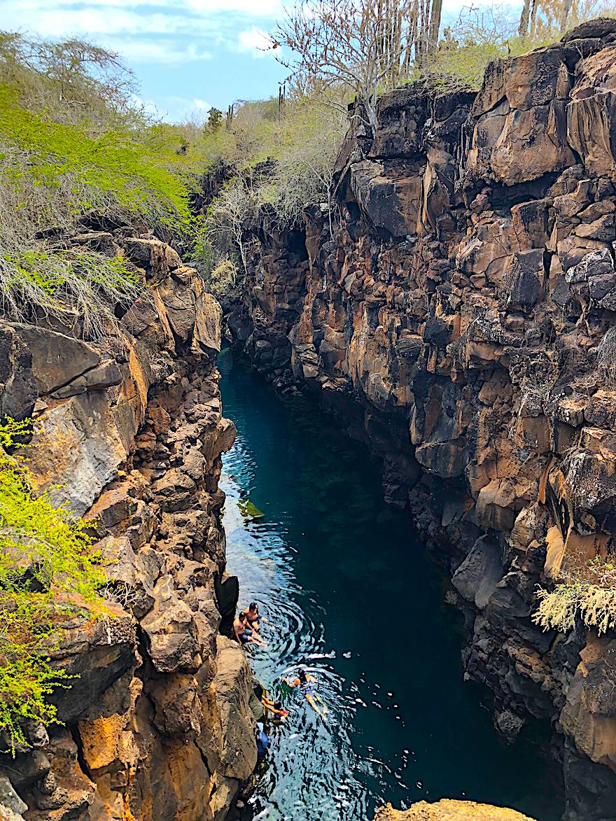 Galapagos Reisen während Corona - Ausflug nach Las Grietas.