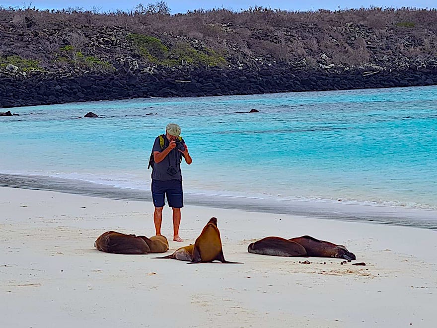 Galapagos Kreuzfahrt während Corona - Fiebermessen