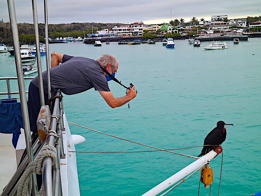 Galapagos Kreuzfahrt während Corona - Fiebermessen