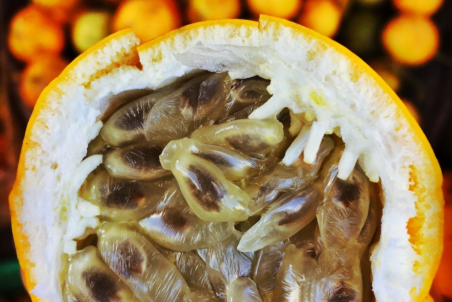 Granadilla - Typische Früchte aus Peru