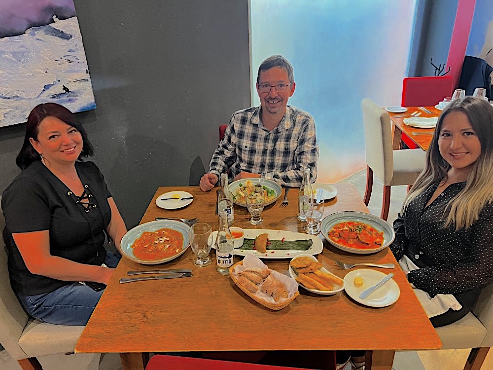 Mittagessen in Quito / Ecuador