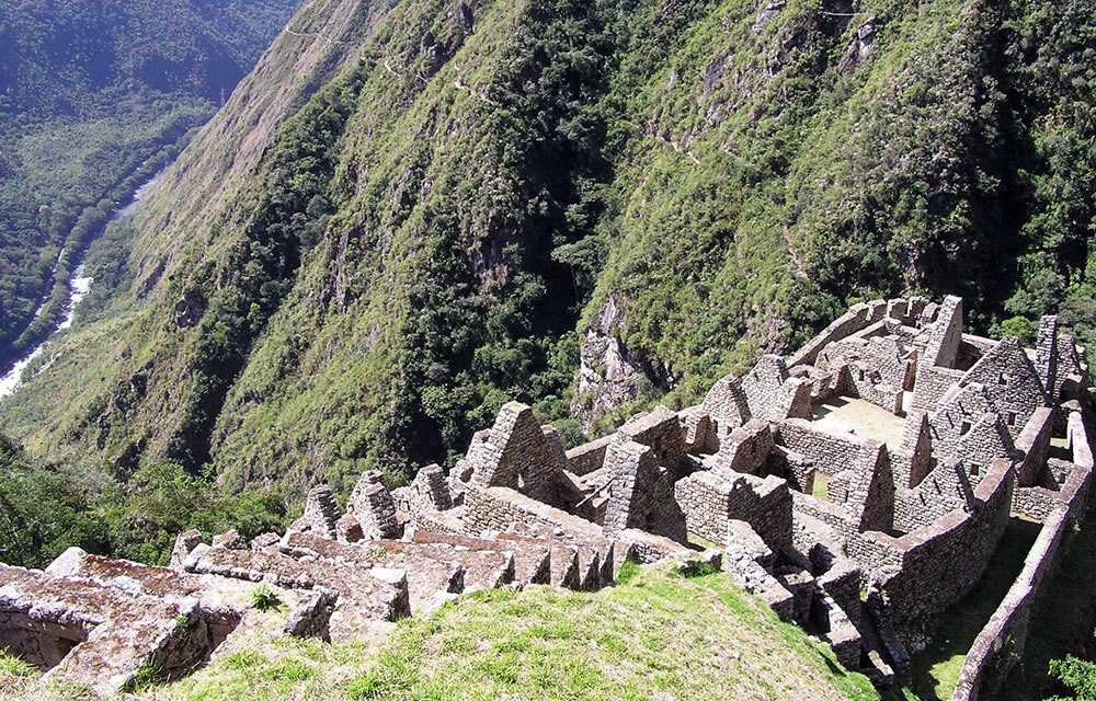 Inka Trail - Ruinen von Winayhuayna