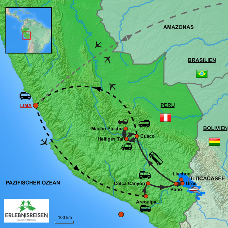 Zubucherreise durch Peru