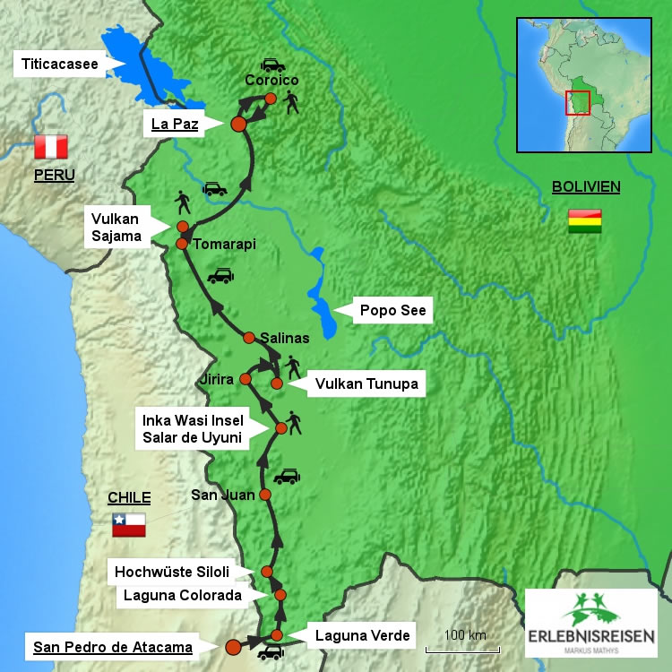 Tour San Pedro de Atacama - La Paz