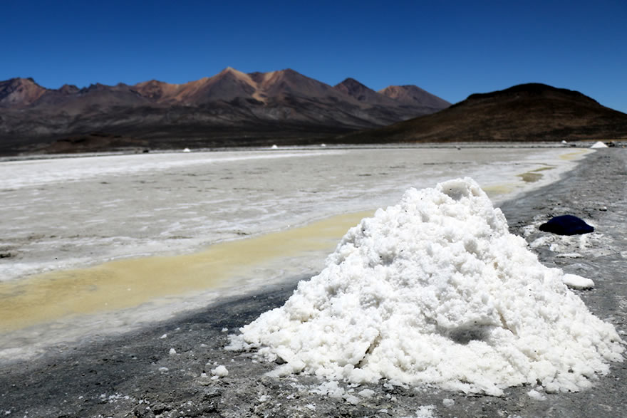 Salzsee Laguna de Salinas Arequipa Peru