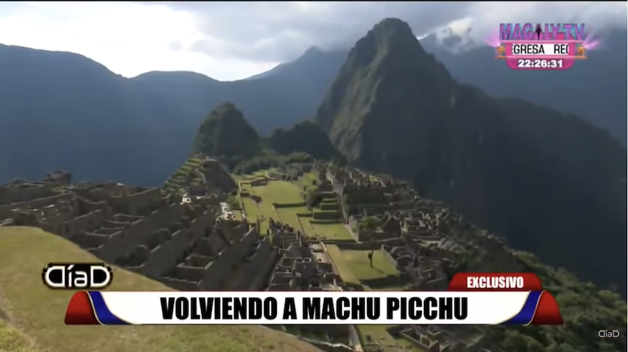Corona und Machu Picchu - geschlossen