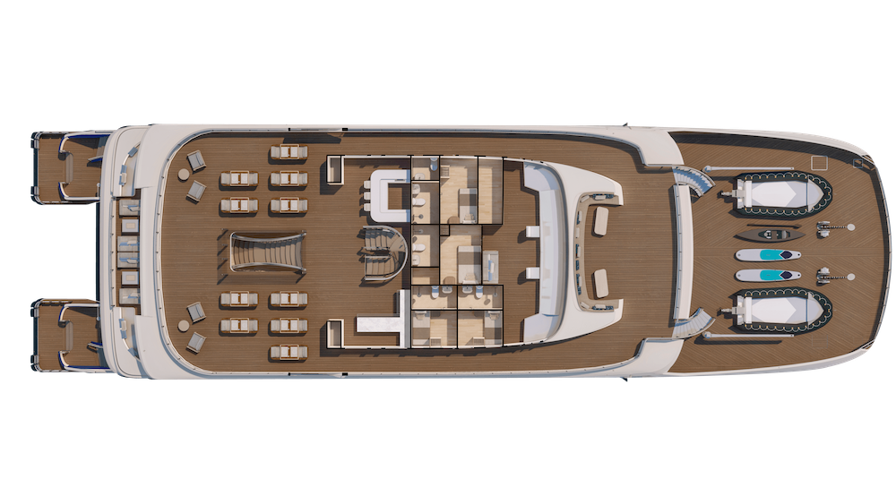 Panoramadeck der Hermes