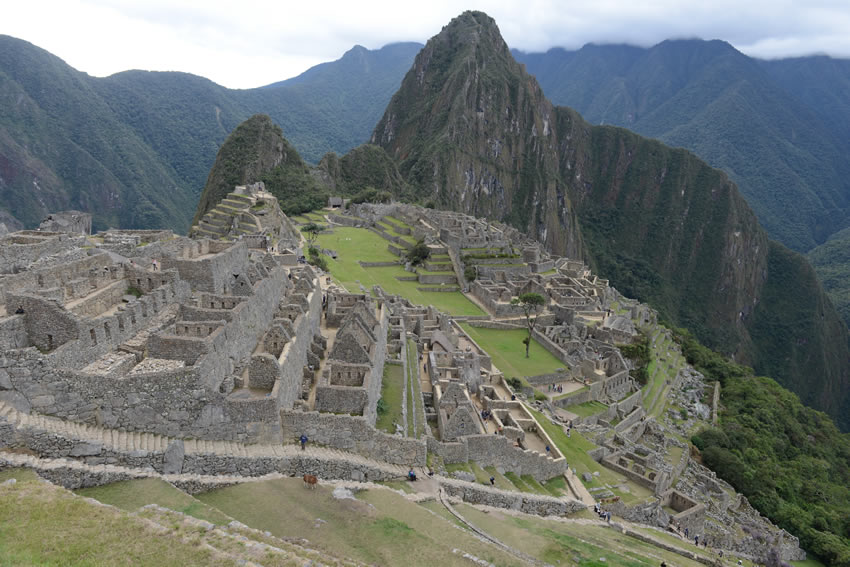 Gruppenfoto Machu Picchu