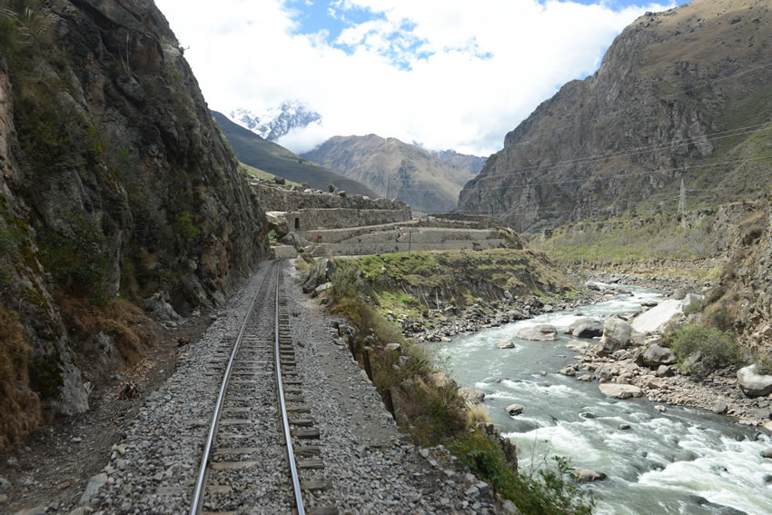 Bahnfahrt von Machu Picchu nach Ollantaytambo