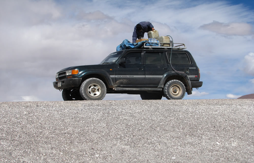 Unterwegs im 4x4 Geländewagen durch Bolivien