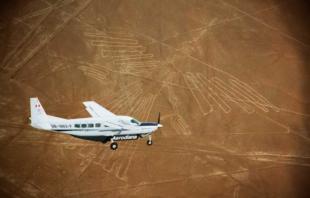 Überflug über die Nazcalinien