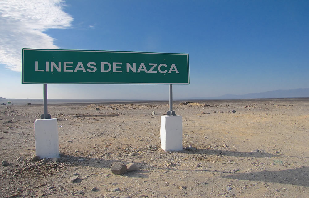 Willkommen bei den Nazcalinien