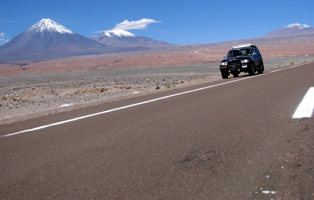 Fahrt nach San Pedro de Atacama