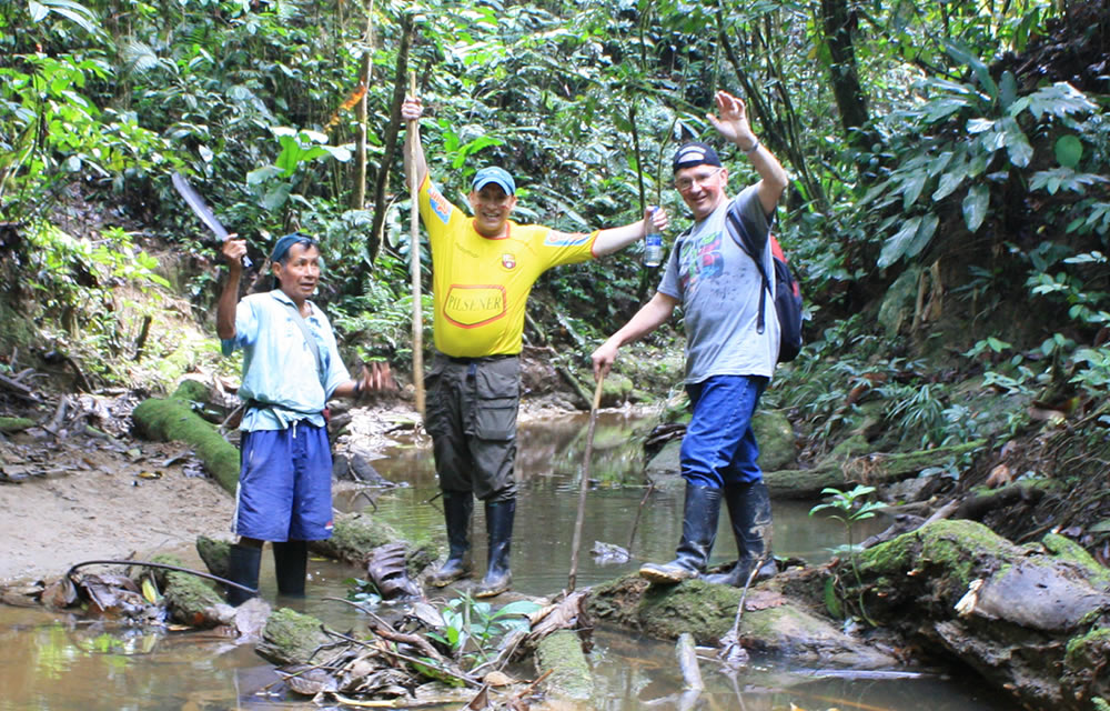 Unterwegs durch den Regenwald rund um die Yacuma Eco Lodge